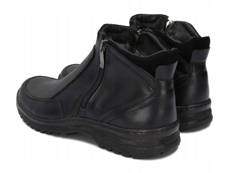 BUTY ZIMOWE MĘSKIE SUWAK OCIEPLANE 815 CZARNY 40 Długość wkładki 26 cm