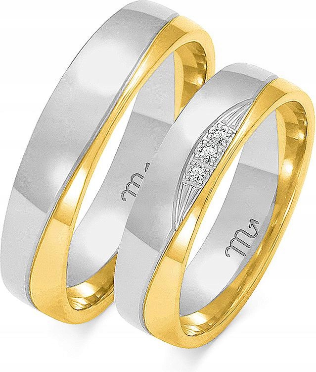 Zlatý snubní prsten pro novomanžele svatba 585 r 29 30 31 dámská pánská kolekce