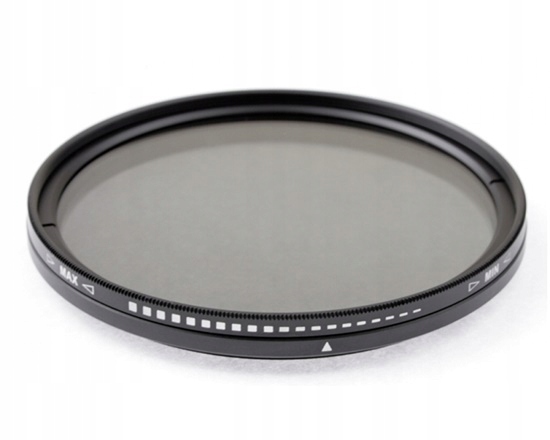 REGULOWANY FILTR SZARY FOTO DO APARATU 40,5MM ND2-ND400 FADER