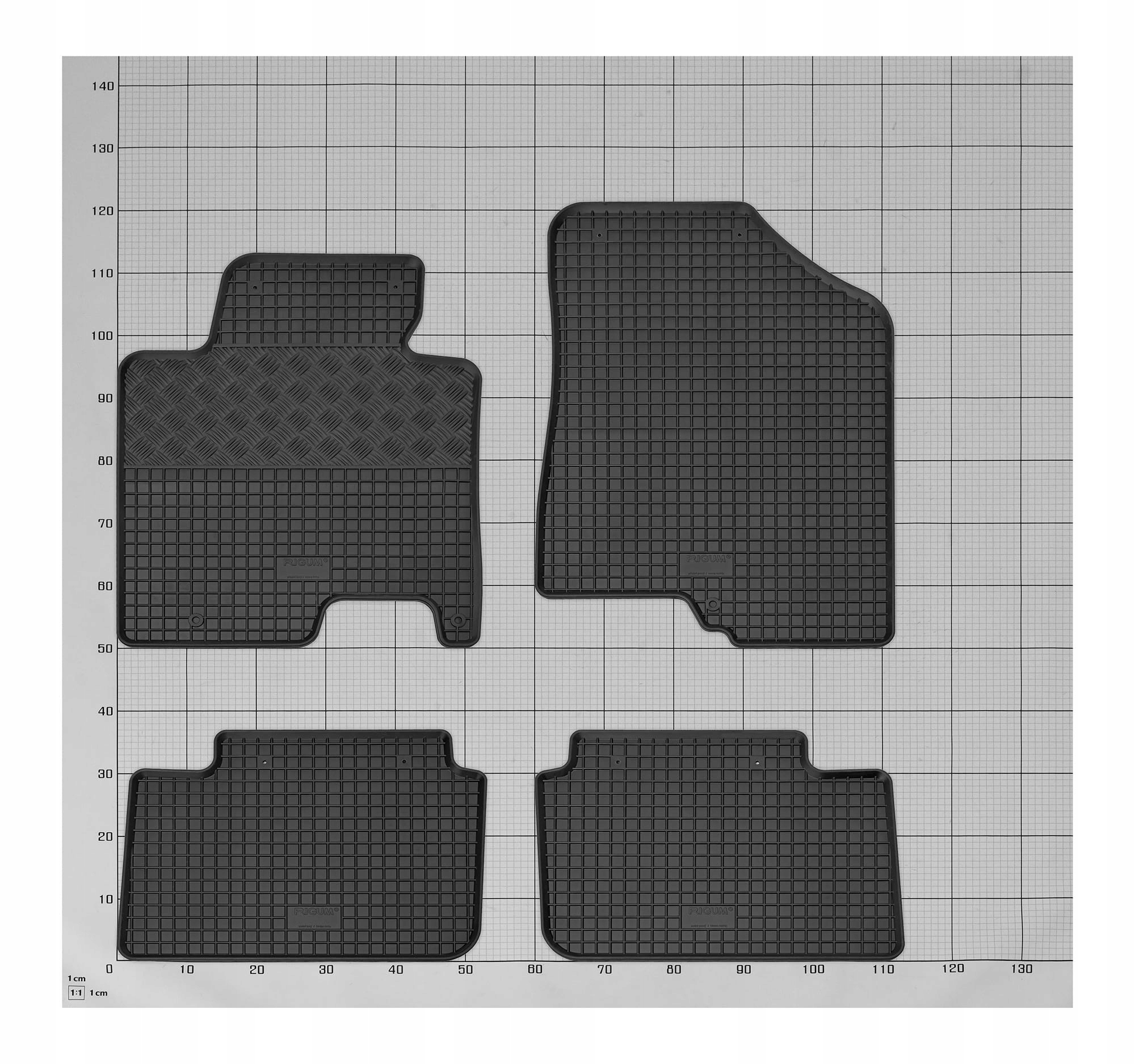 Dywaniki i mata do Kia Ceed kombi 2012-2018 Waga produktu z opakowaniem jednostkowym 3 kg