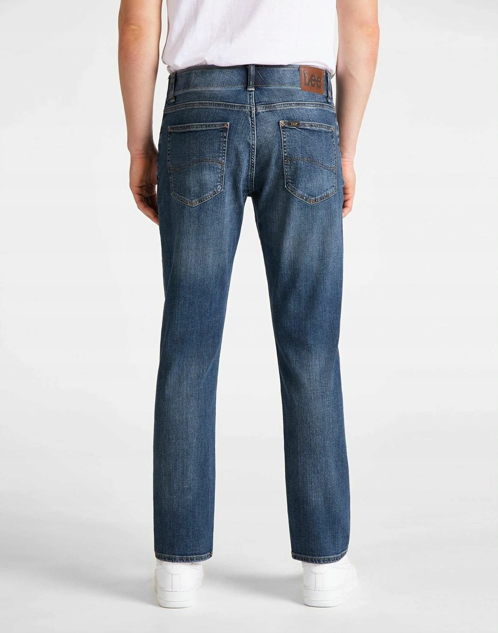 Pánské jednoduché džíny Lee Straight Fit XM Maddix 112389844 36/32