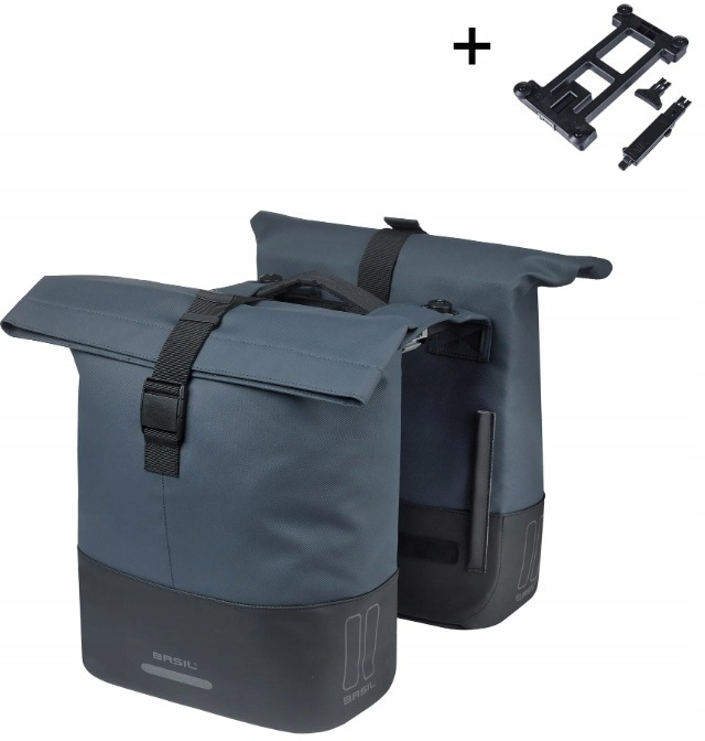 Torba Rowerowa na Bagażnik Basil Cove Double Pannier Bag Mik 28-32L