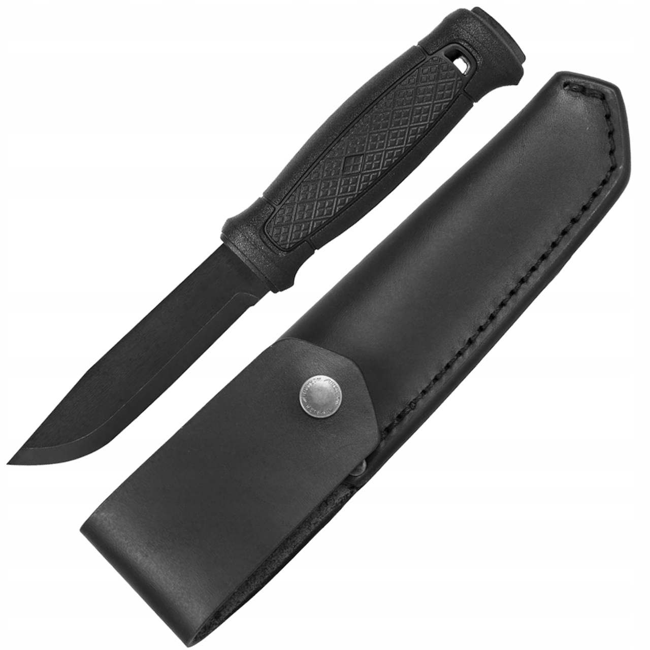 Nóż Mora Garberg Black C Skórzana Pochwa 13100