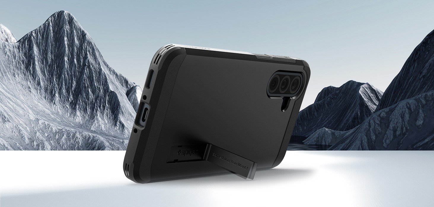 Zadní Kryt Spigen pro Samsung Galaxy A36 5G černý