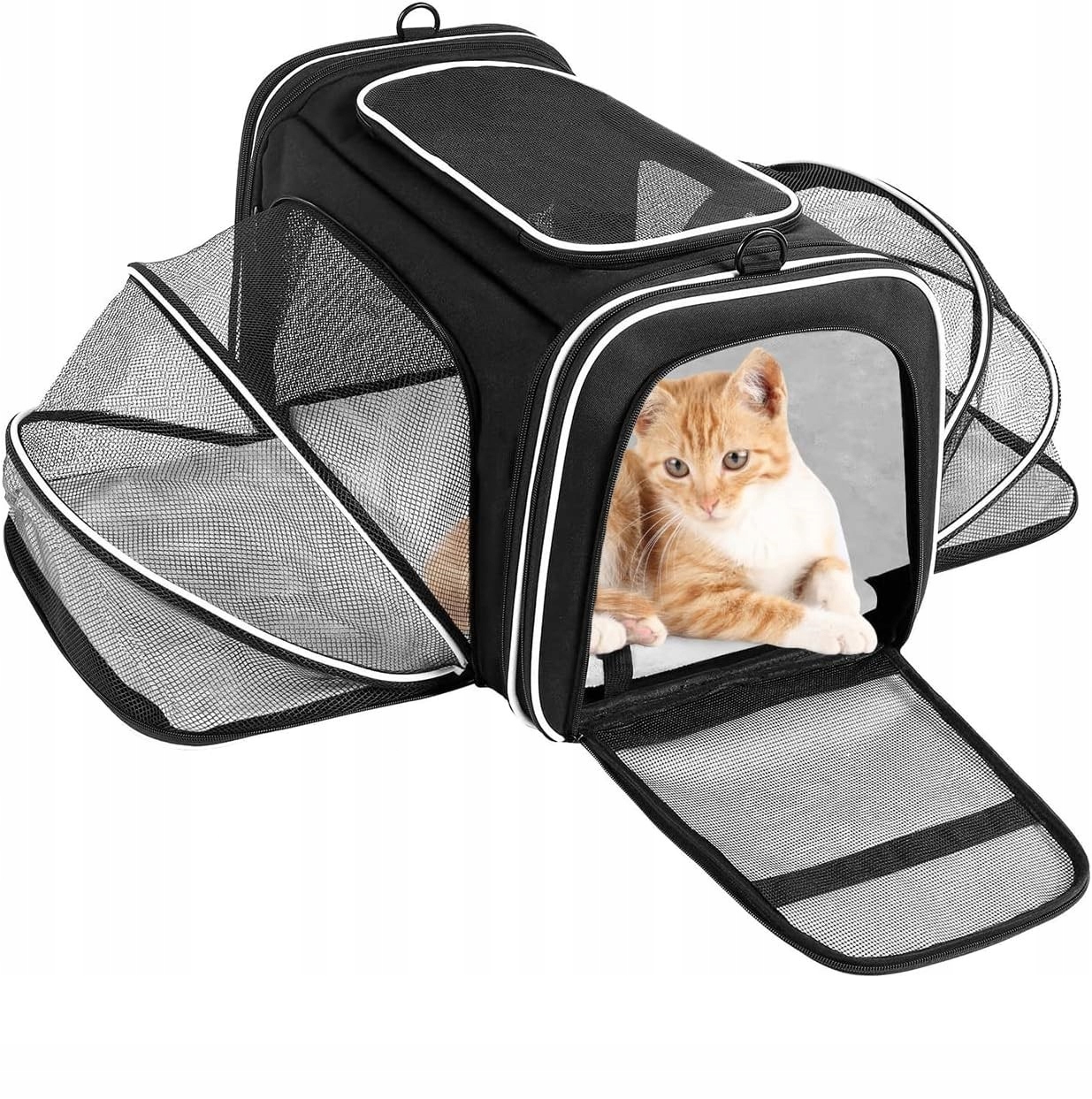 Levně Taška přepravka pro přenášení domácích zvířat s podložkou Permust