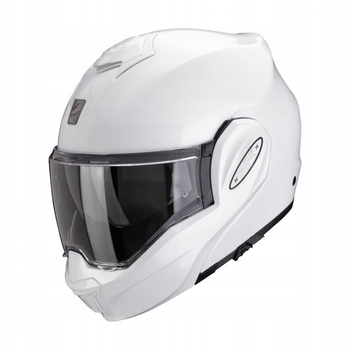 Prilba Scorpion Exo-tech Evo Pro, pevná perleťovo biela XXL