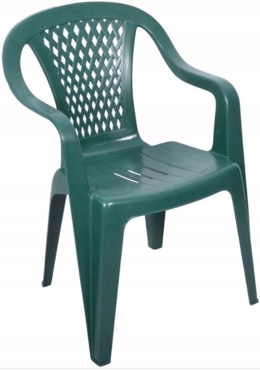 Mocne Krzeslo Ogrodowe Balkonowe Krzesla Plastik 6764393210 Allegro Pl