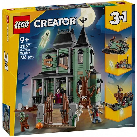 Lego Creator Strašidelná rezidence 31167