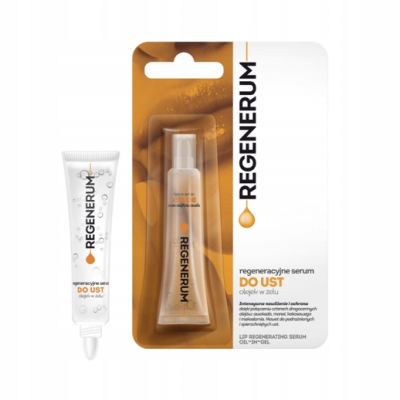 

Regenerum Regeneracyjne Serum Do Ust Olejek W Żelu