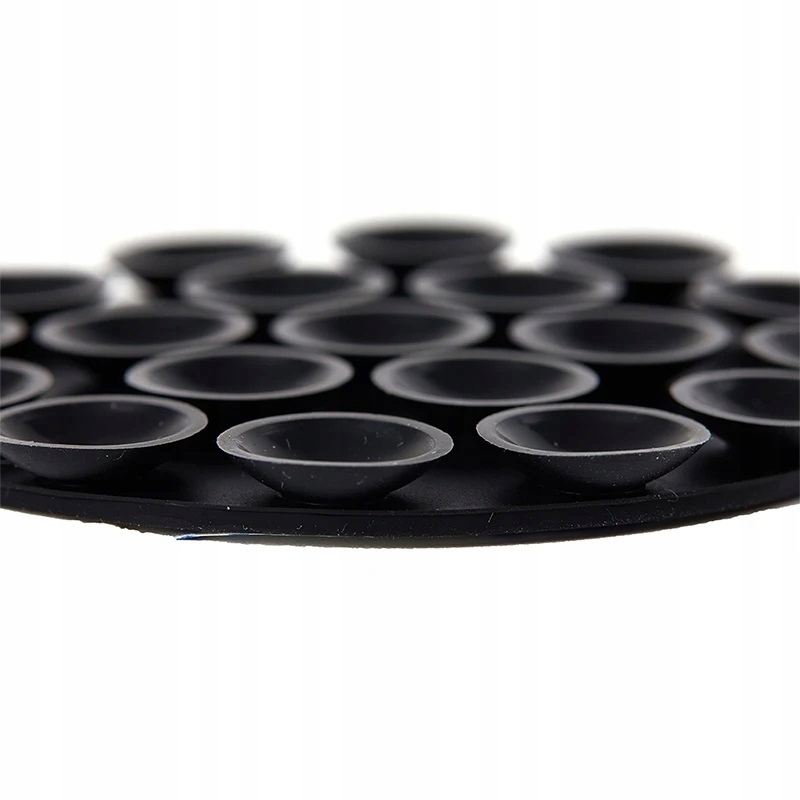 SILIKONOWA PRZYSSAWKA PLECKI ETUI DO TELEFONU SZYBY LUSTRA UCHWYT 19 PRZYSS Kolor czarny