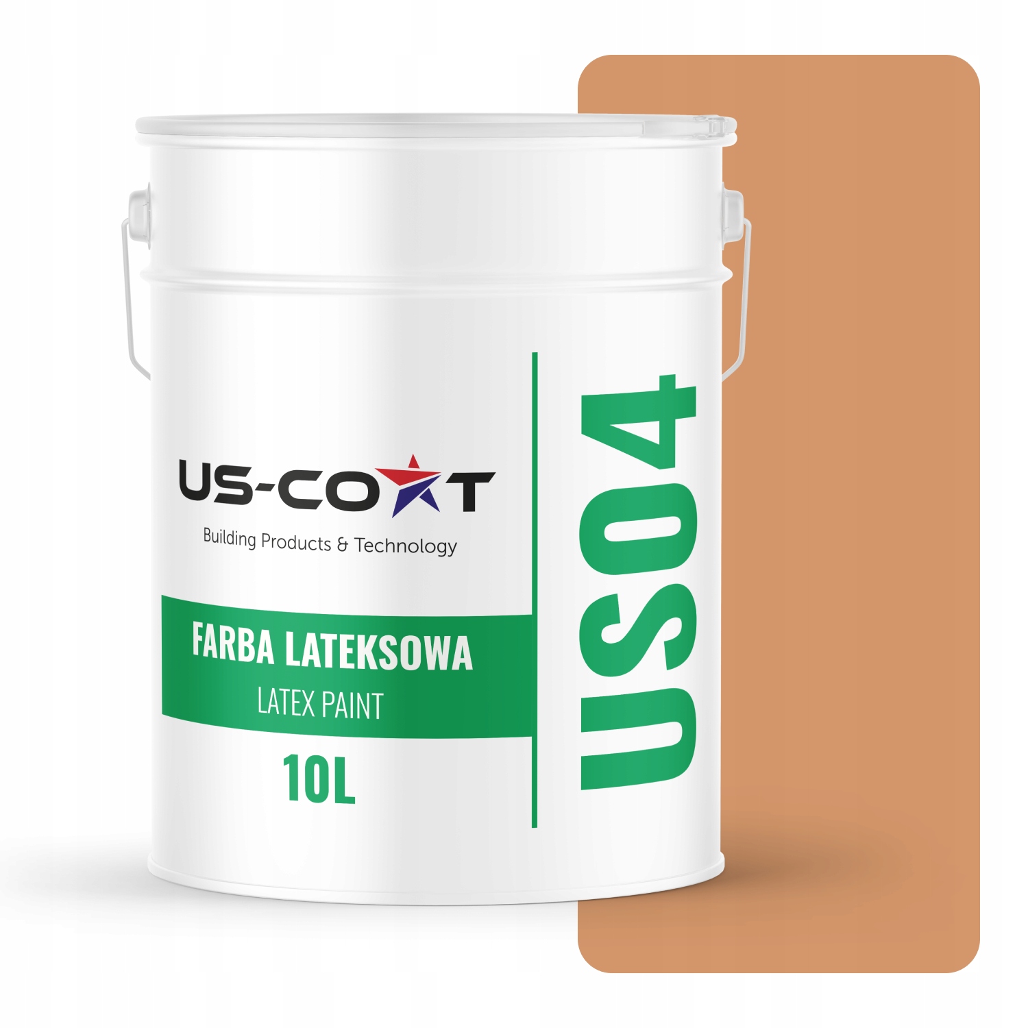 Latexová Farba Čajová H6135 10L Hlboká Matná Na Steny Stropov