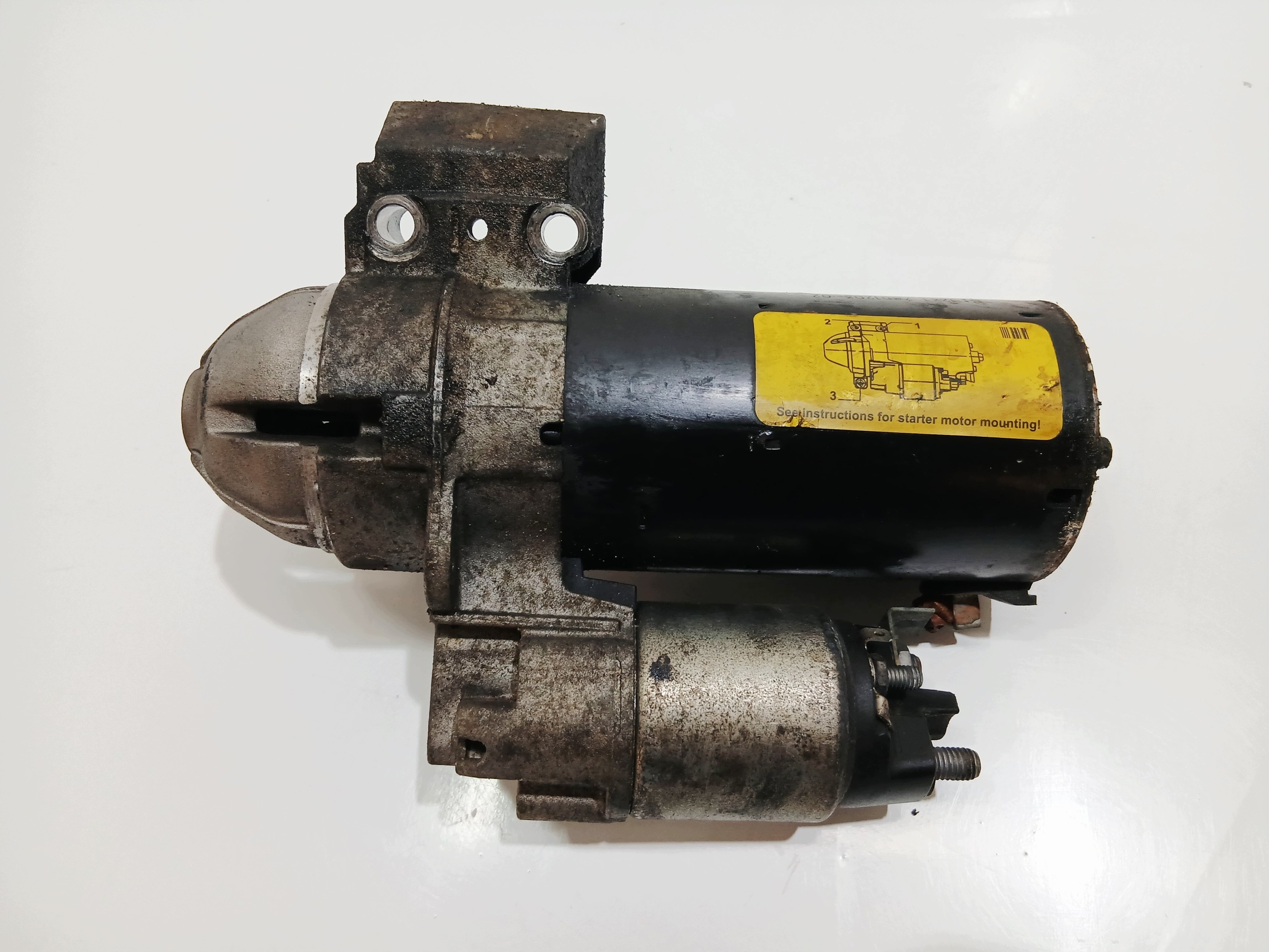 starter BMW E60 E61 N47D20C 2.0D OE AUTOMAT 7801203 (0000049)