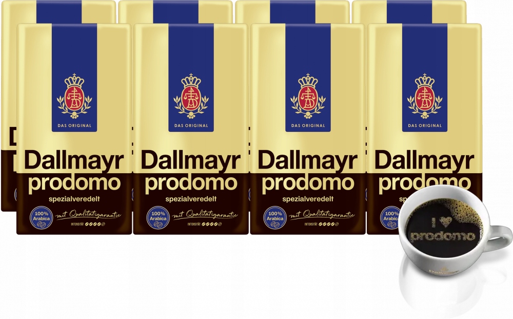 Dallmayr Prodomo 500g kawa mielona x8