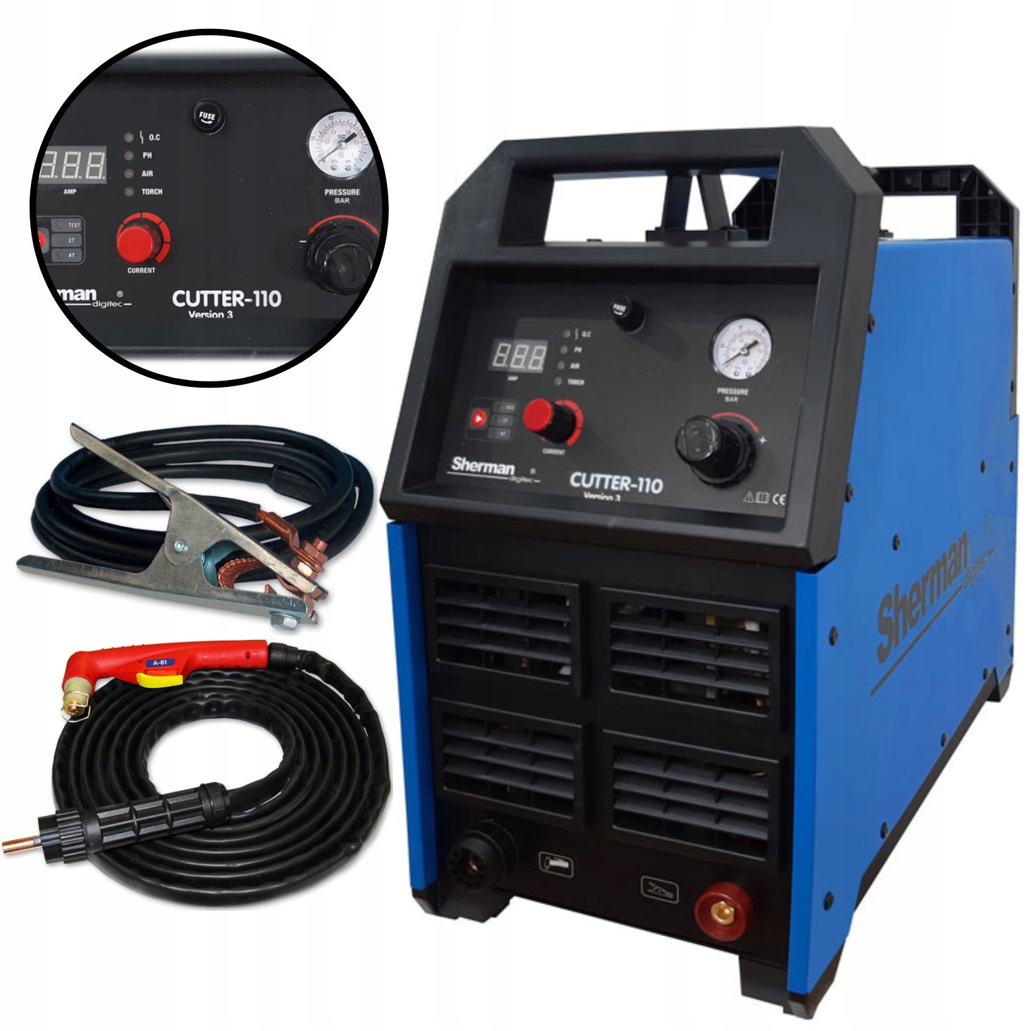 ПЛАЗМОВИЙ РІЗАК 40 ММ SHERMAN CUTTER 110 HF