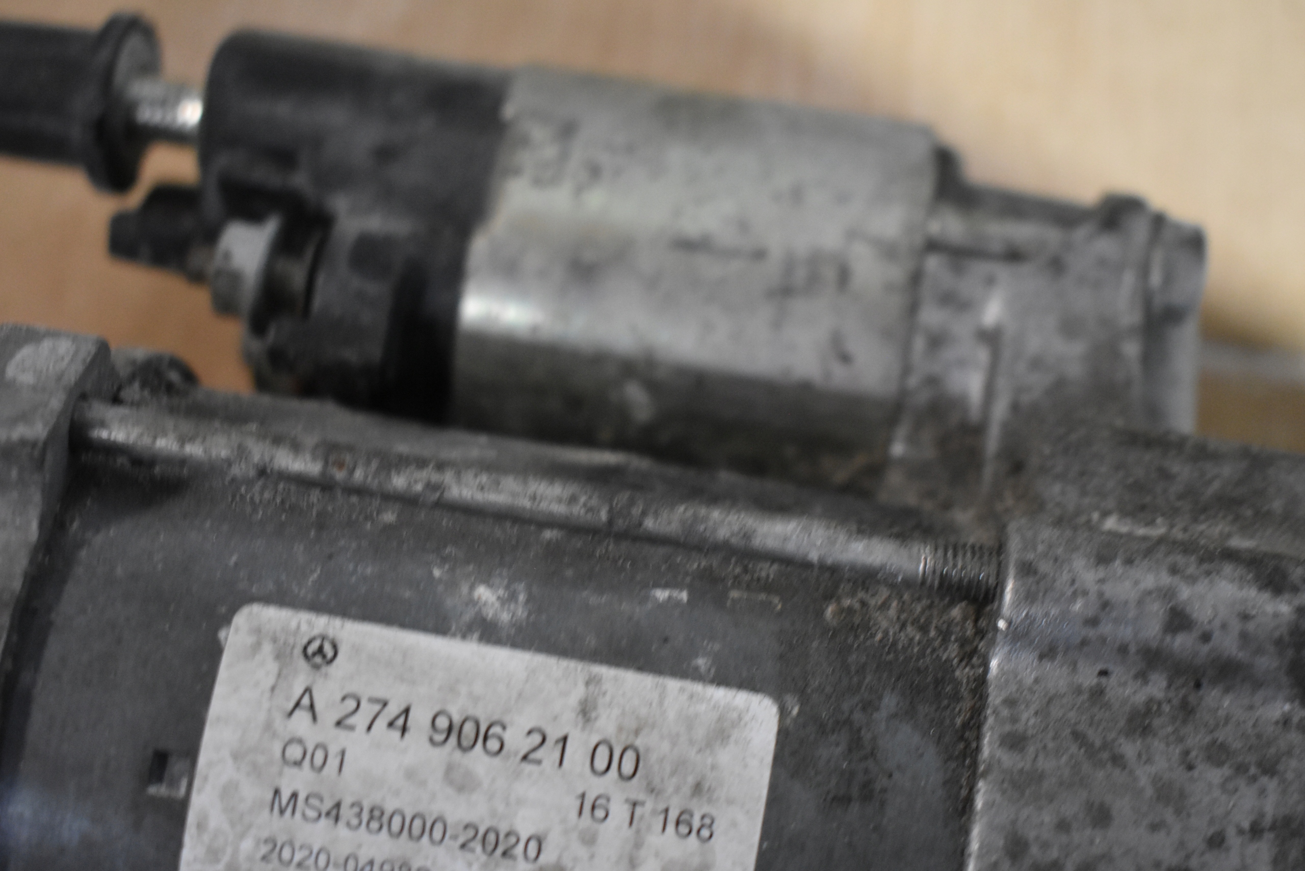 perfect condition starter MERCEDES W205 W213 W253 1