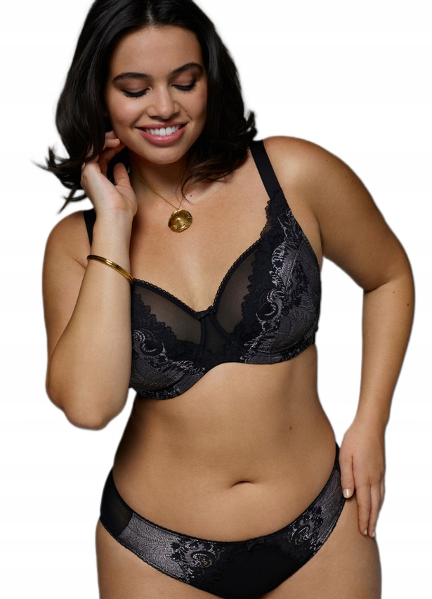 Sculptresse Podprsenka Katya 9941 Černá High Apex Bra 85G