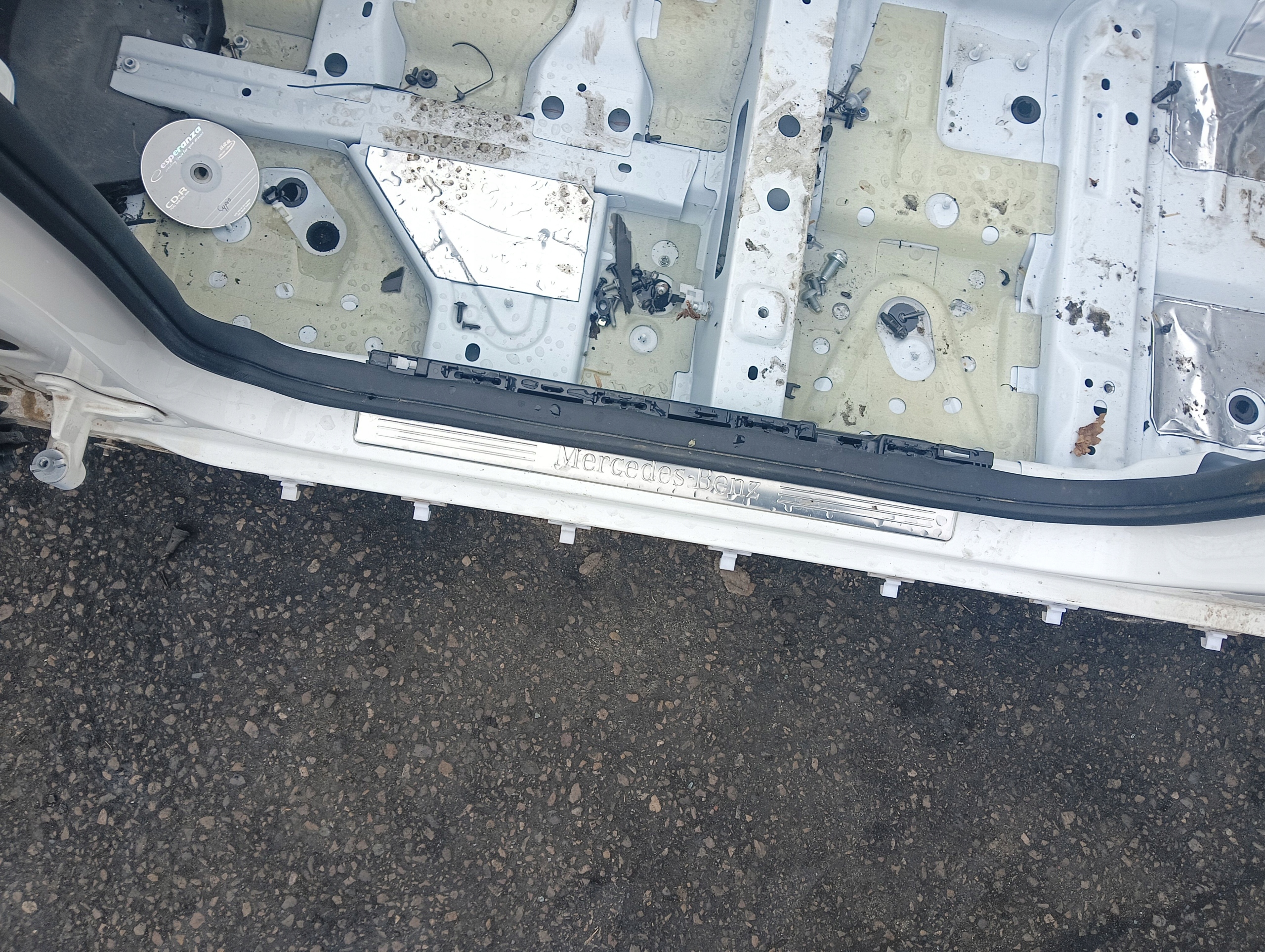 threshold left pillar central MERCEDES CLS X218 SHOOTING BRAKE (12-14) 799