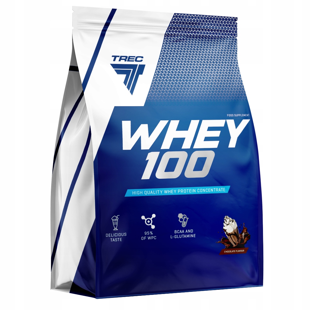 Trec Whey 100 2000g Wpc Bílkovina Shake Protein Čokoláda