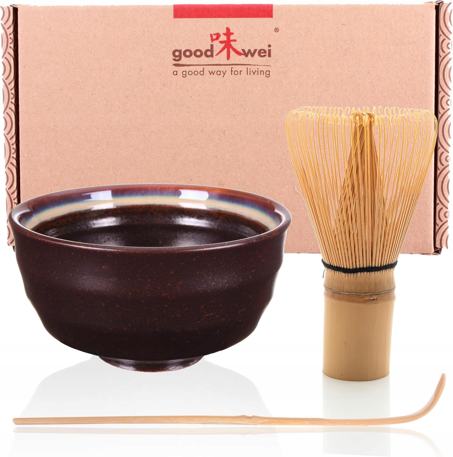 Levně Sada Na Matchu Hebarty Startovací Šlehací Metla Lžíce Miska Dárek