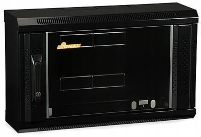 Szafa Rack 19' 6U 180 mm wisząca Signal Czarna