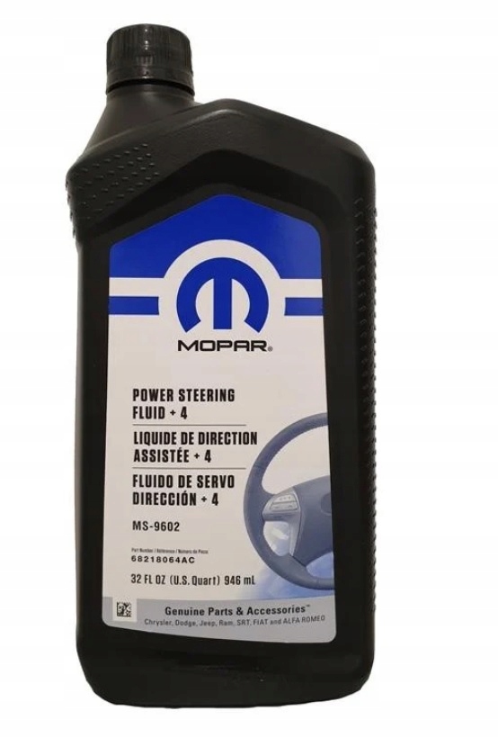 MOPAR POWER STEERING FLUID 4 0,946l ms-9602