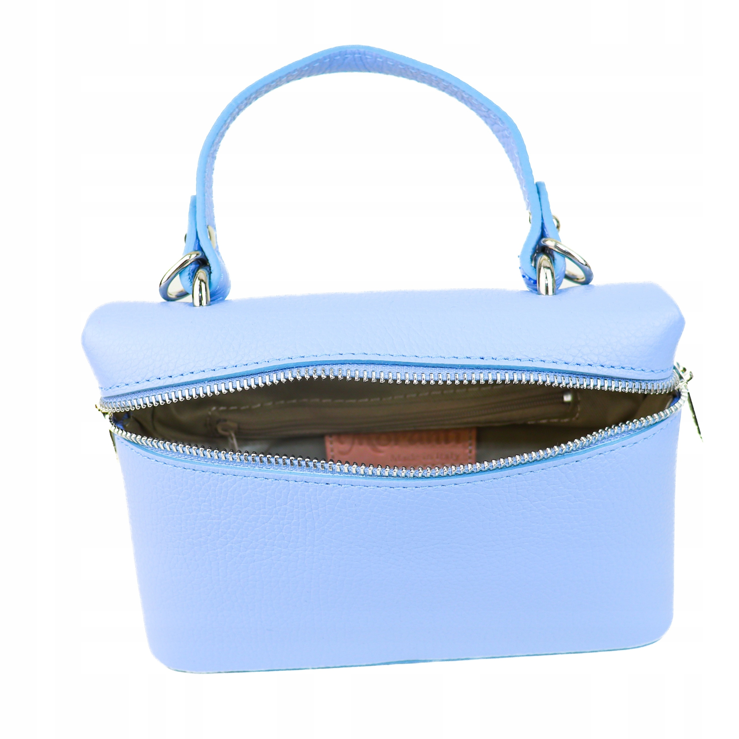 Torebka Damska skóra naturalna Kiti-M Błękitny Kolor inny kolor