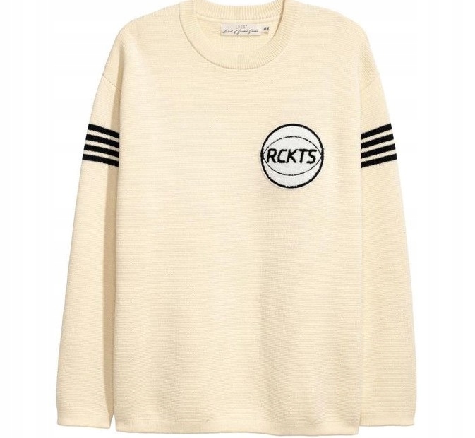 

H&m Sweter z aplikacją rozm. M