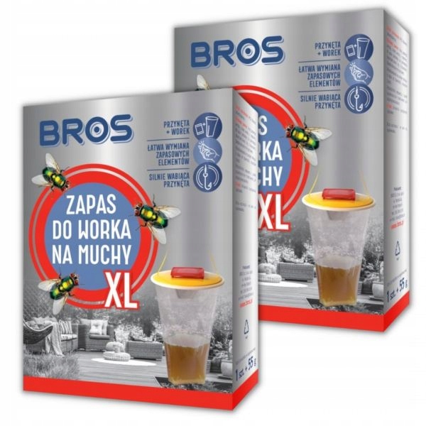 

Zapas do worka na muchy XL Bros Przynęta Pakiet