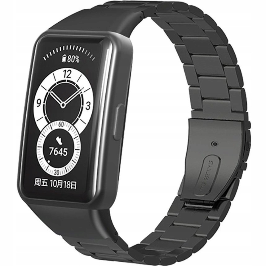

Pasek Bransoleta Stalowa Opaska Do Huawei Band 6