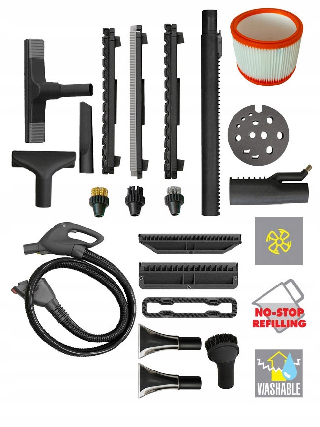 PROFESJONALNY WŁOSKI GENERATOR WYTWORNICA PARY Kod producenta 8.451.1201