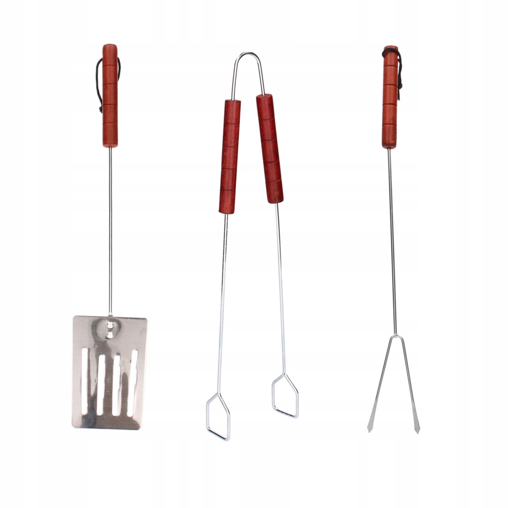 ZESTAW DO GRILLA SZCZYPCE, ŁOPATKA, WIDELEC