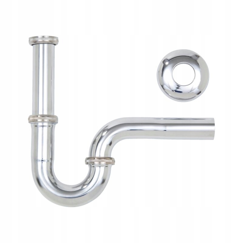 Wurth стандартный сифон, хромированный