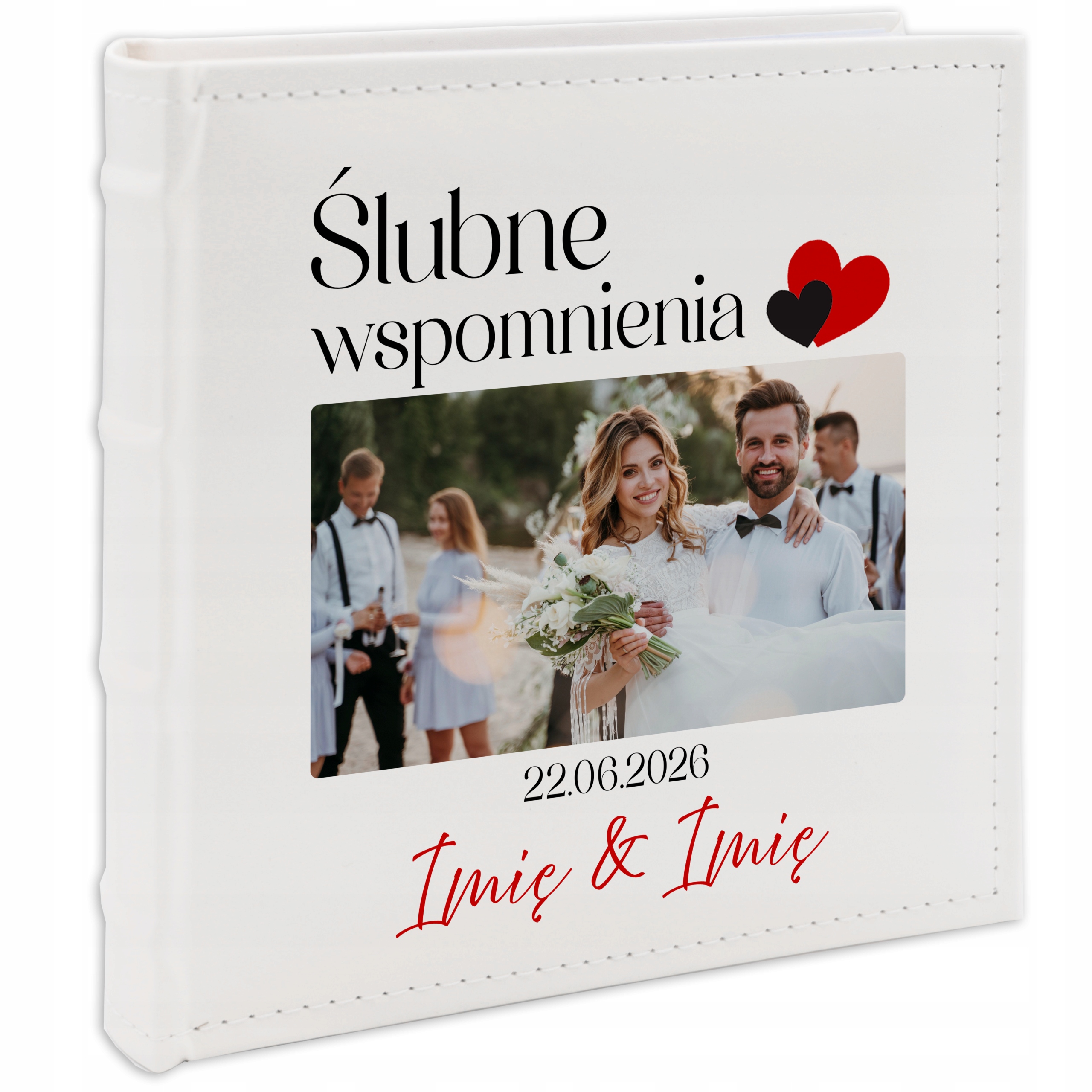 Fotoalbum 200 Fotografií Svatební Vzpomínky *jména Datum Svatby* Dárek