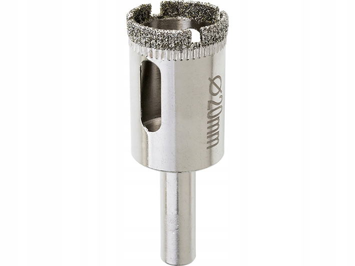 OTWORNICA DIAMENTOWA KORONKA DO GRESU PŁYTEK 20mm Stan opakowania oryginalne