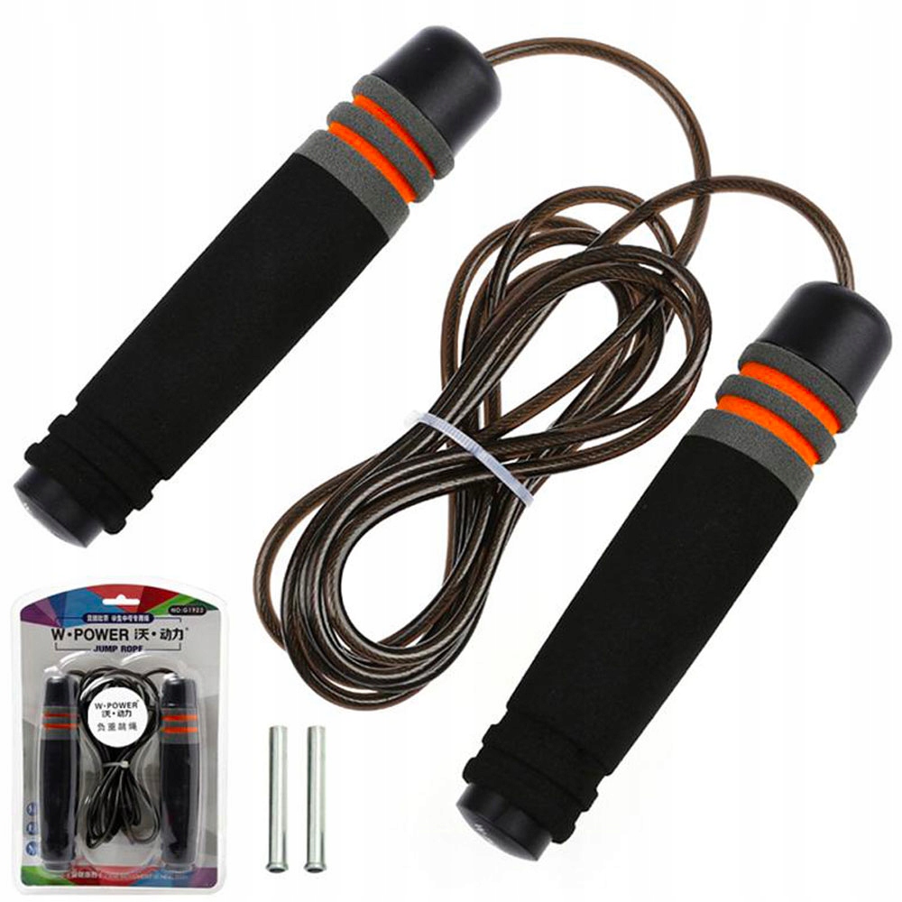 

Skakanka Stalowa z Łożyskami Crossfit 2,8m