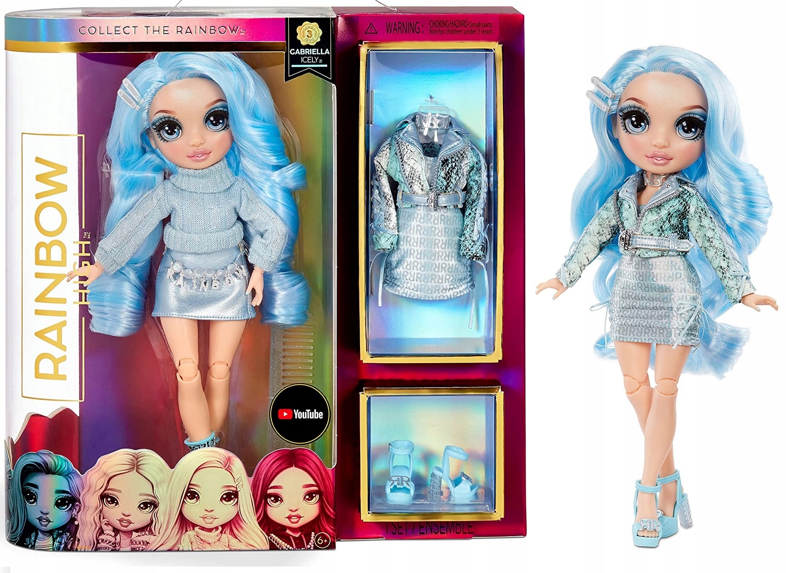 

Lalka Gabriella Icely Rainbow High Fashion School