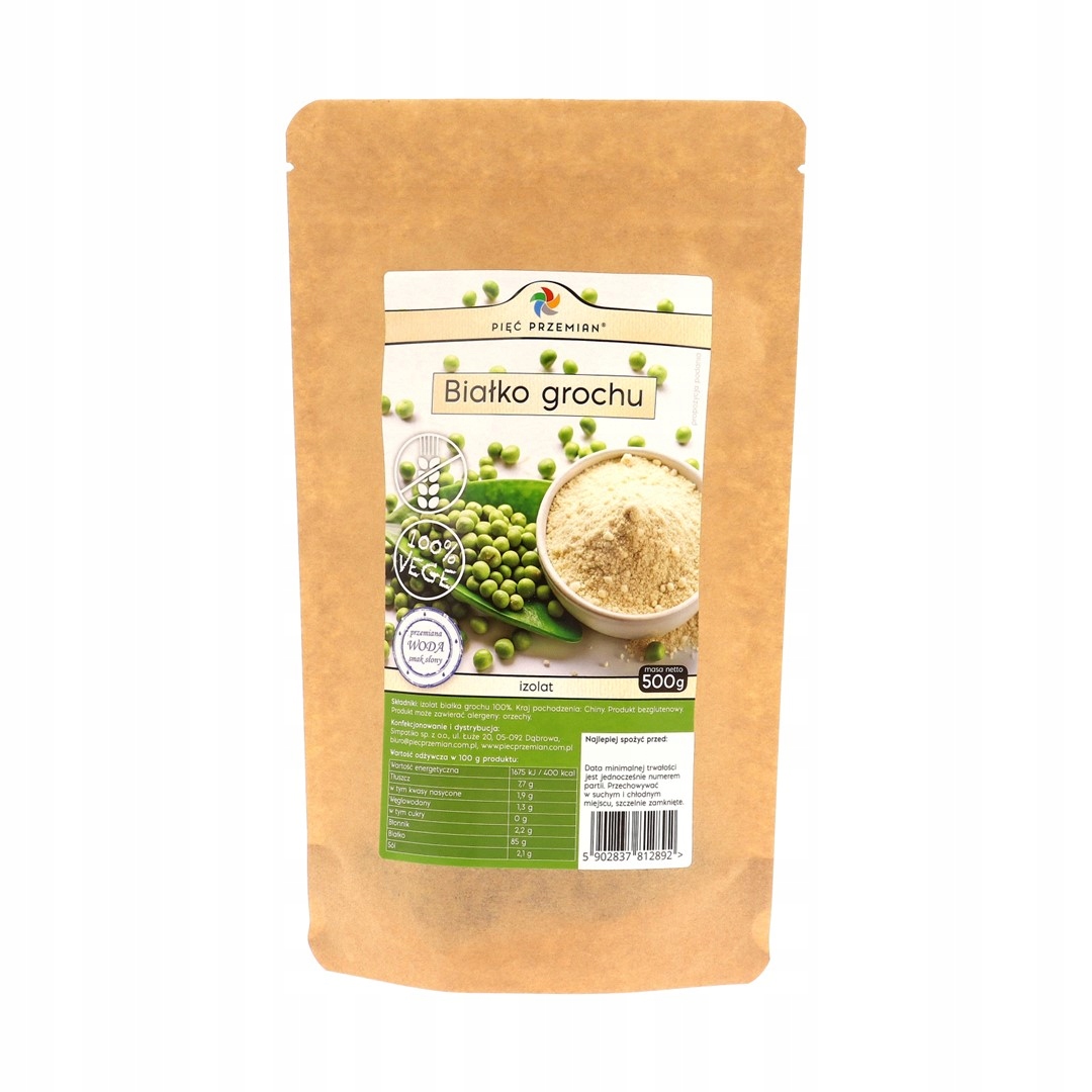 Pięć Przemian Hrachový protein 500 g