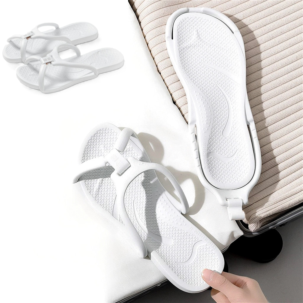 Klapki do Gabinetu Medycznego Higieniczne Białe Eva Zapas dla Pacjentów R24