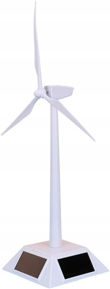 MODEL TURBINA WIATROWA WIATRAK SOLARNY WENTYLATO Prezent na Dzień Dziecka Minimalny wiek dziecka 0