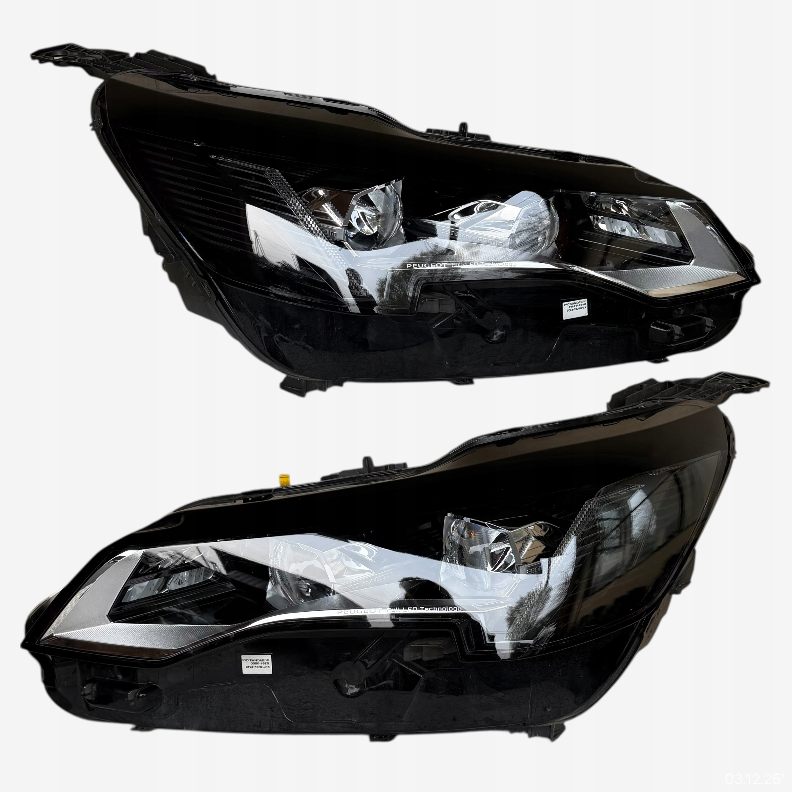 light left right lights front KOMPLET PEUGEOT 3008 II LIFT FULL LED