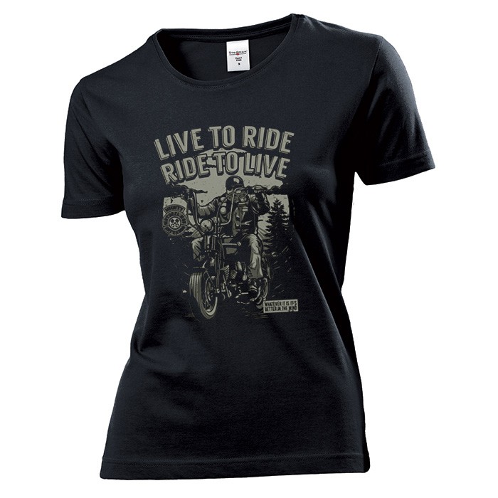 

Koszulka damska Dla Motocyklisty L