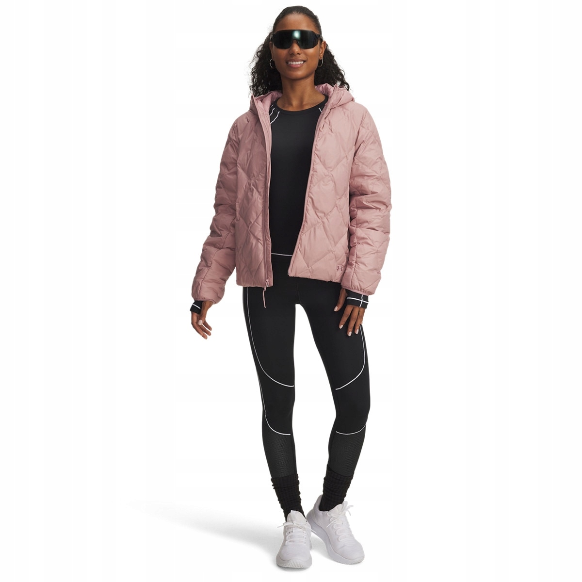 Damskie legginsy treningowe sportowe Under Armour czarne S