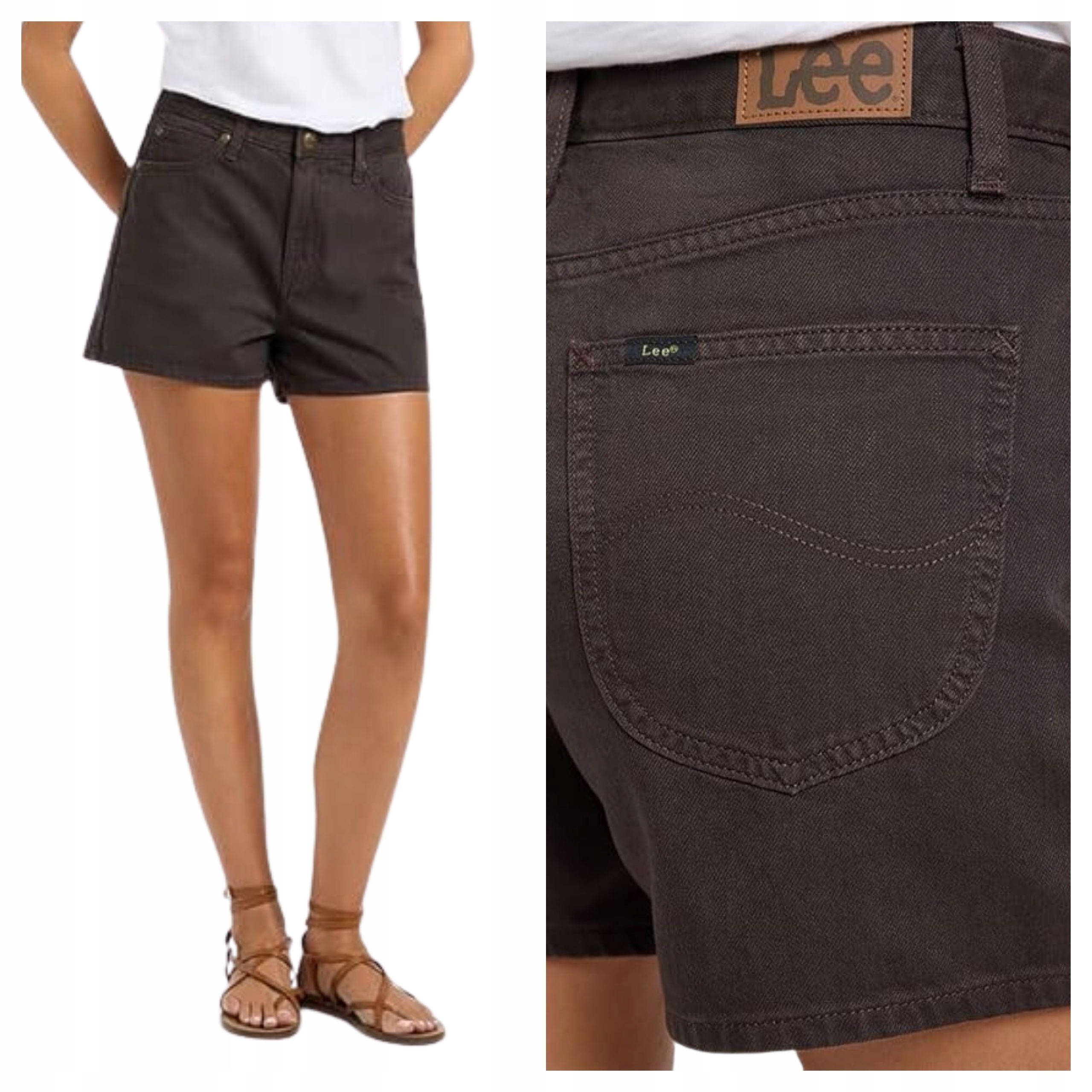 Dámské šortky Lee Carol Short s vysokým pasem Future Sight W31