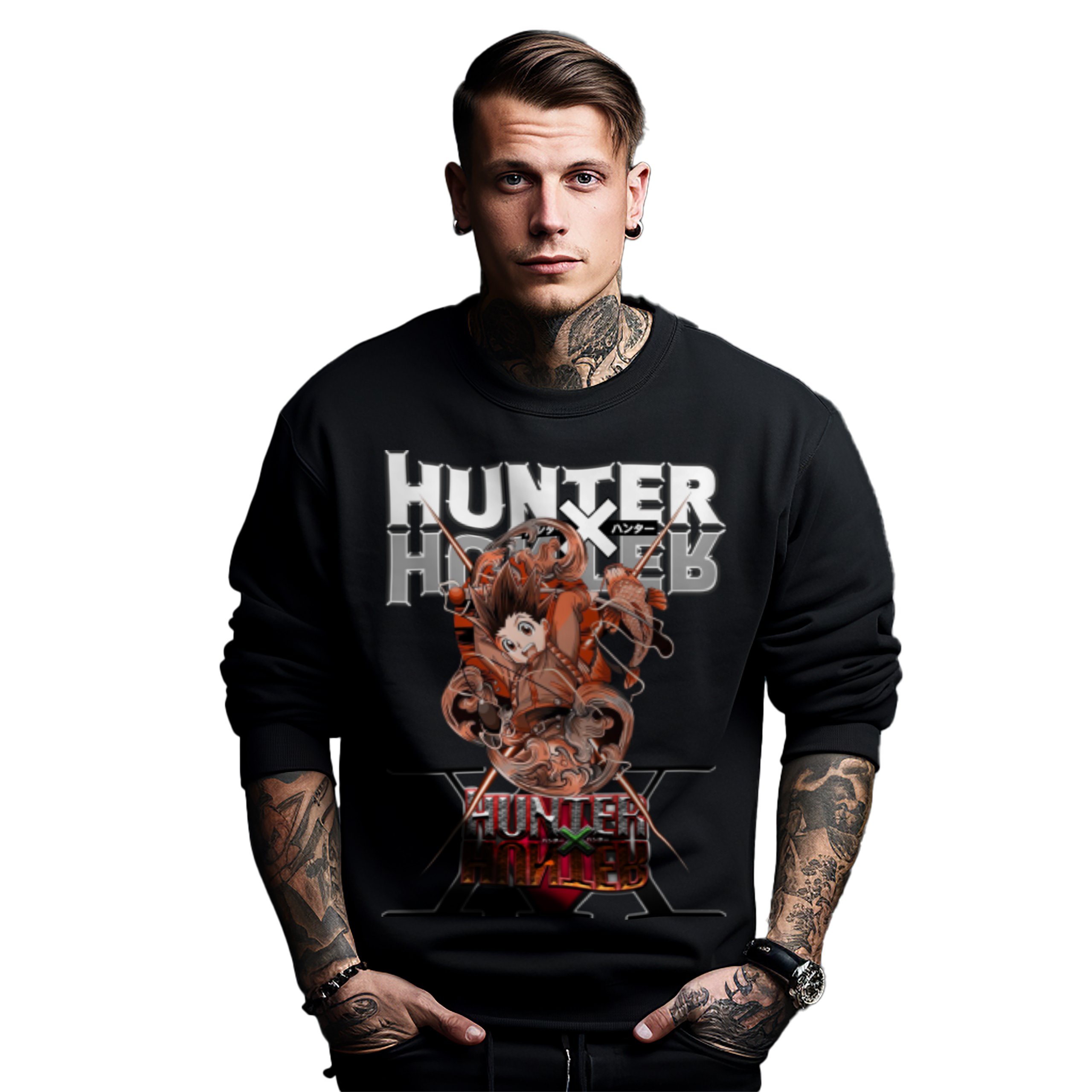 Mikina s potiskem Anime Hunter X Hunter