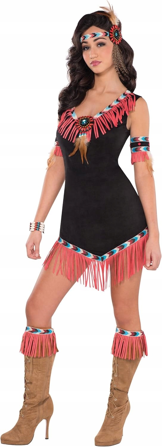 Strój Indianka Sukienka S/M Pocahontas