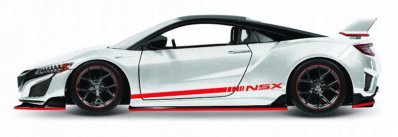 Acura Honda Nsx 2018 1:24 white Maisto 32536