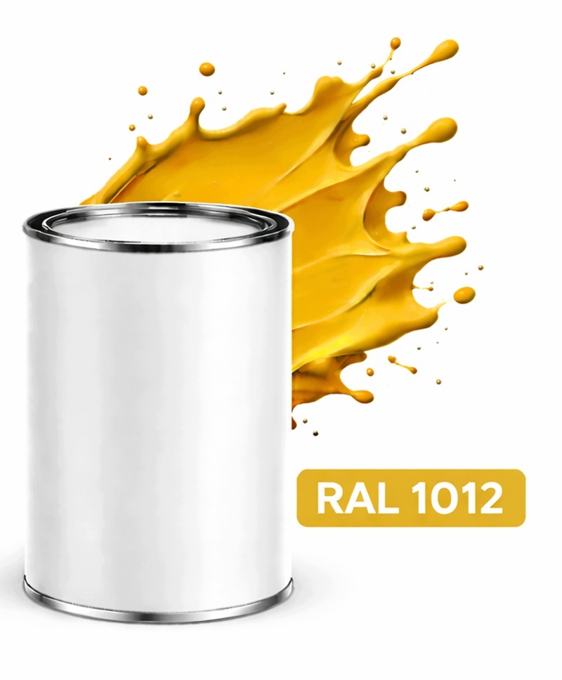 Ral 1012 Alkydová smaltovaná lesklá Barva na kov a ocel 1L