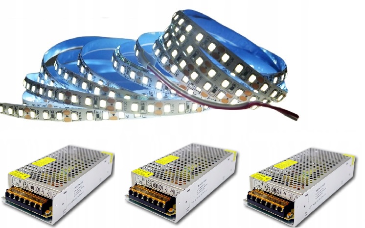 Sada Led pásikov 2835 120LED biela prírodná 30 m