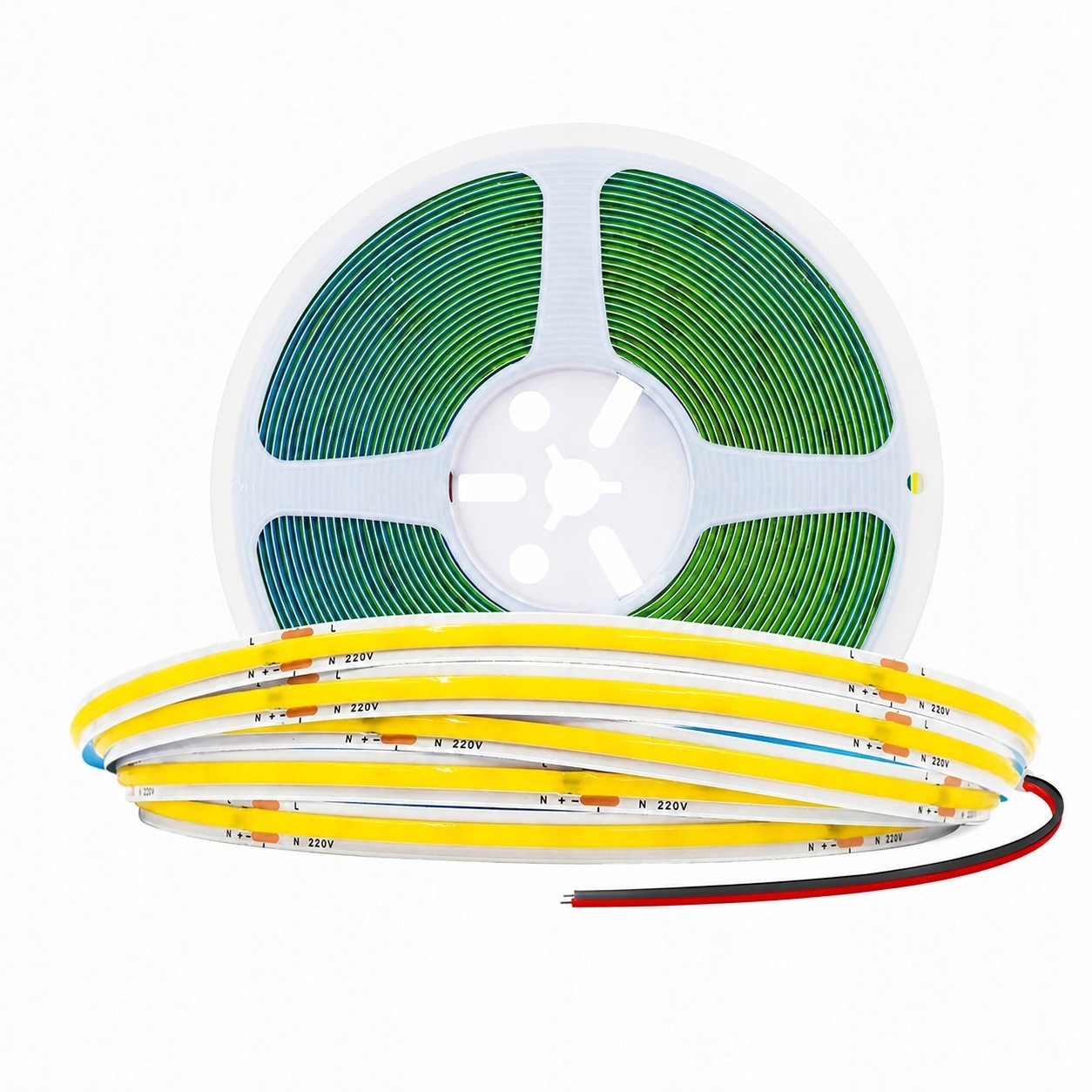 Led pásek Cob Pro 230V 288 LED/m IP20 Bílý Studený 10 m Led pásek