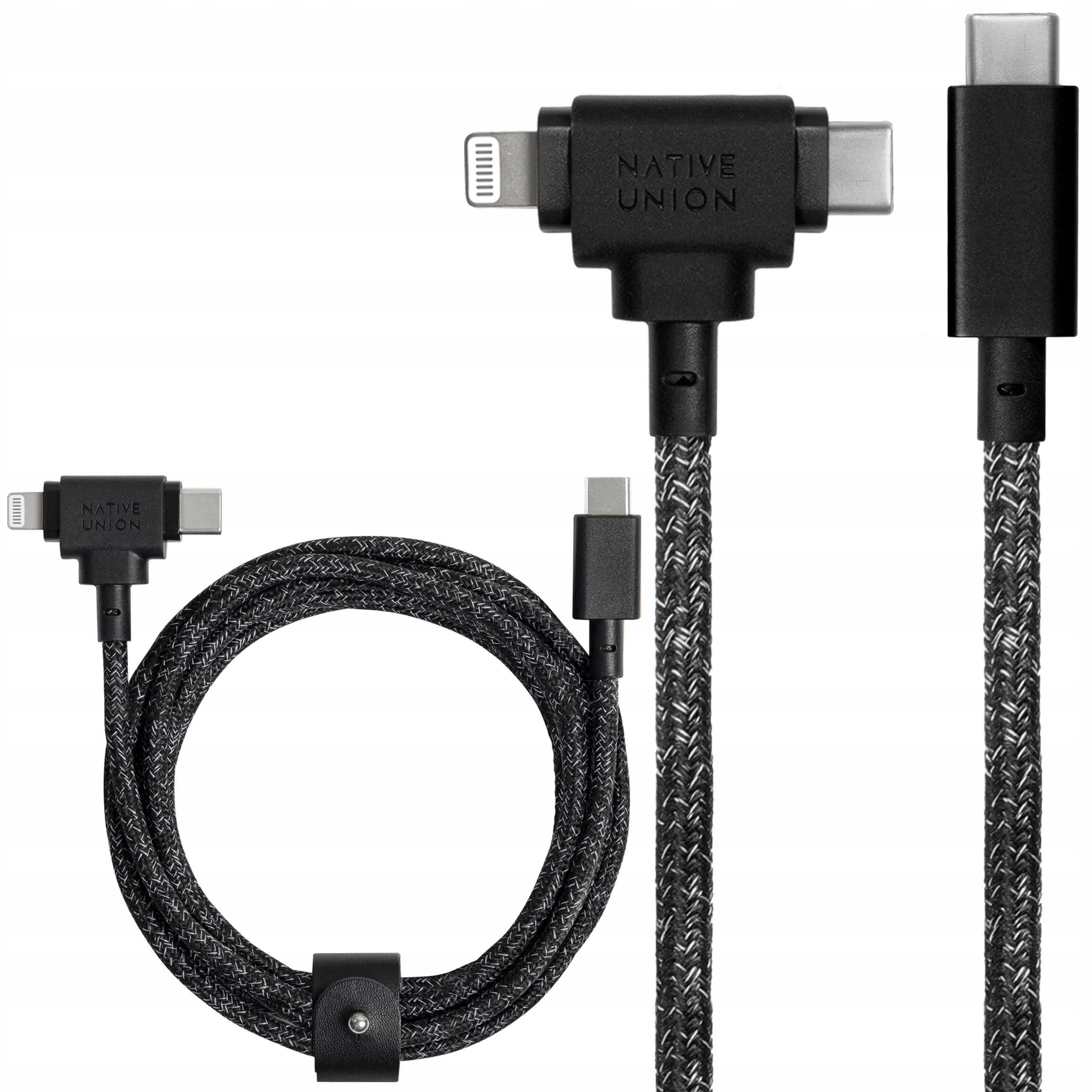 Native Union Belt Cable Duo Kabel Usb-c na Usb-c Lightning 60W 1.5m